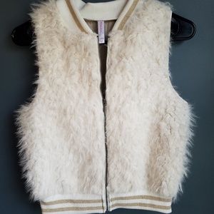 Girls Xhilaration Faux Fur Vest
